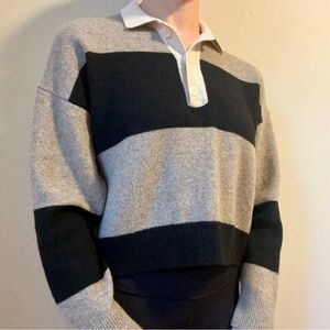 Cashmere Massimo Dutti Polo Sweater
